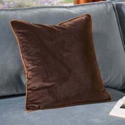 Meridian Chocolate & Caramel Cushion - Meridian Chocolate & Caramel Cushion 45CM