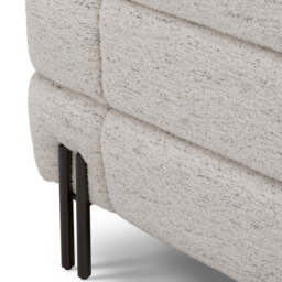 Eichholtz York Armchair Seashell Off-White Bronze Finish - Armchair Seashell Off-White - thumbnail 7