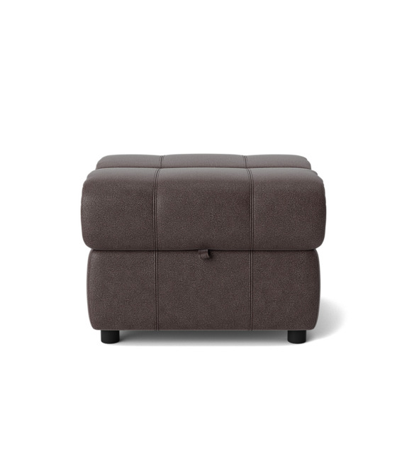 Galaxy Storage Footstool - Storage Foostool Fabric - BFA-BLJ-088 CHARCOAL GREY - image 1