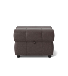 Galaxy Storage Footstool - Storage Foostool Fabric - BFA-BLJ-088 CHARCOAL GREY