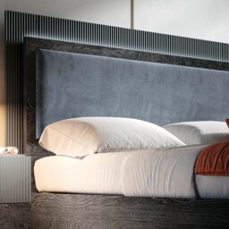 Onyx Bedframe - Bed Upholstered Headboard 195 x 200cm - thumbnail 3