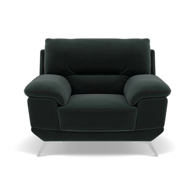Zuco Armchair - Armchair Fabric - FAB-MEG-21  CHARCOAL GREY - image 1