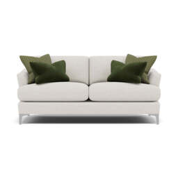 Tulip Small 3 Seater Sofa - 2.5 Seater Sofa Fabric - Manhattan Acorn/Avana Platinum/Lattice Bronze / Smoke - thumbnail 4