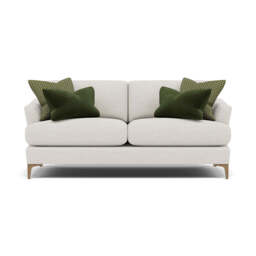 Tulip Small 3 Seater Sofa - 2.5 Seater Sofa Fabric - Manhattan Acorn/Avana Platinum/Lattice Bronze / Smoke - thumbnail 9