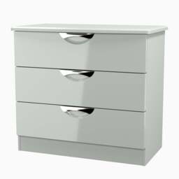 Colton 3 Drawer Deep Chest - 3 Drawer Deep Chest - GGDG - Grey Gloss & Dusk Grey - thumbnail 7