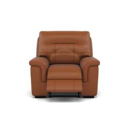 Silva Recliner Armchair - Power Recliner Chair BXS Only - BXS-334E PECAN BROWN