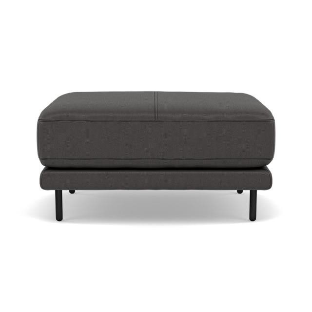 Morris Footstool - Rectangular Footstool Cat 25 - NC-180E SLATE GREY - image 1