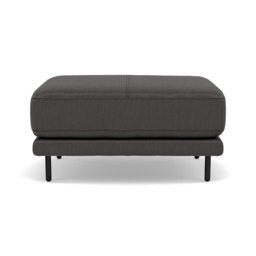 Morris Footstool - Rectangular Footstool Cat 25 - NC-180E SLATE GREY