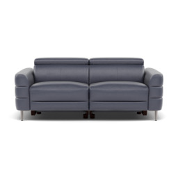 Hoy 3 Seater Sofa - 3 Str Static W/Manual Headrest Cat NL/O - NL5100 New York Dark Blue - thumbnail 1