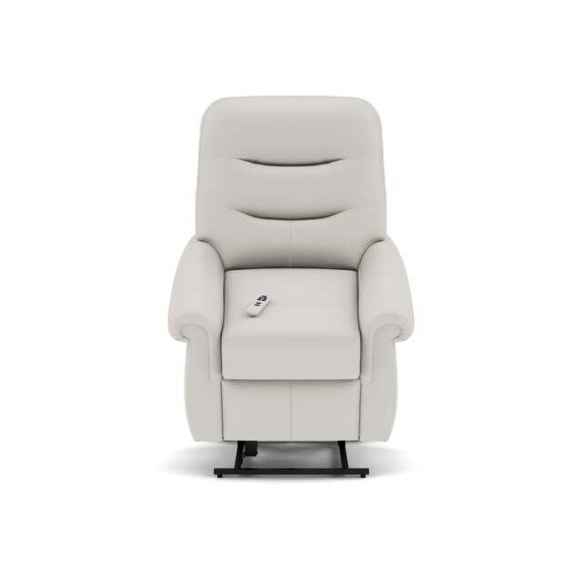 G Plan Holmes Elevate Small Recliner Armchair - Dual Motor Elevate Small Recliner Grade L - L840 Cambridge Chalk - image 1
