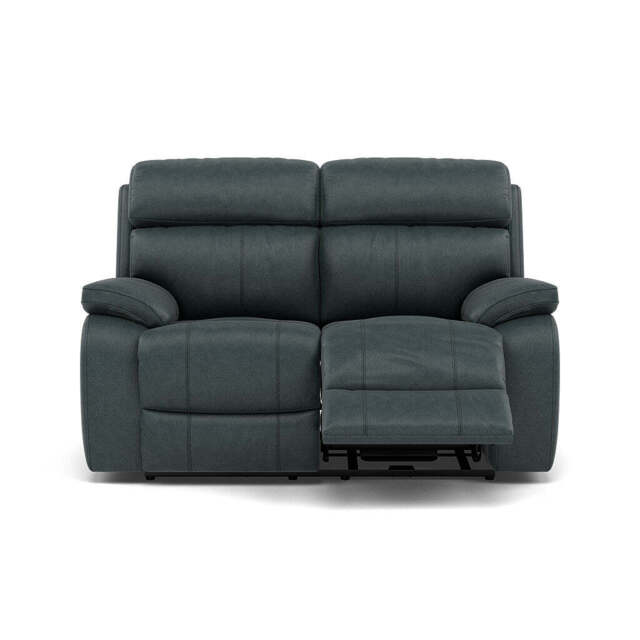 Galaxy 2 Seater Recliner Sofa - 2 Seater Sofa 2 Manual Recliners Fabric - Manual Recliner - BFA-BLJ-2047 LAKE GREEN - image 1