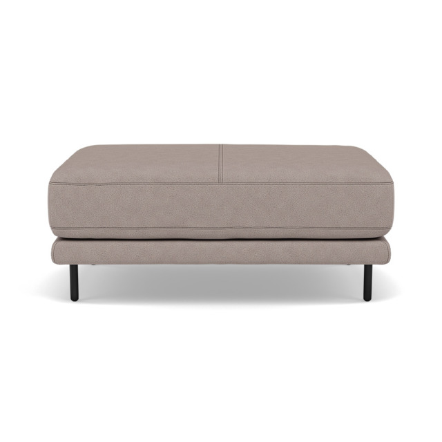 Morris Large Footstool - Rectangular footstool A Fabric - BFA-BLJ-22 DOVE GREY - image 1
