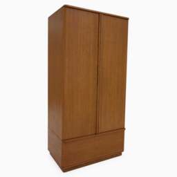Serene Wardrobe - 1 Drawer Wardrobe Oak / Oak Veneer - thumbnail 8