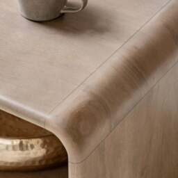 Colonna Coffee Table - 1 Drawer Coffee Table Natural Mango Wood / Brass - thumbnail 4