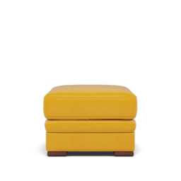 Gino Storage Footstool - Storage Stool Cat 60 - Cat-60/10 Montana Sunburst / Wooden Feet