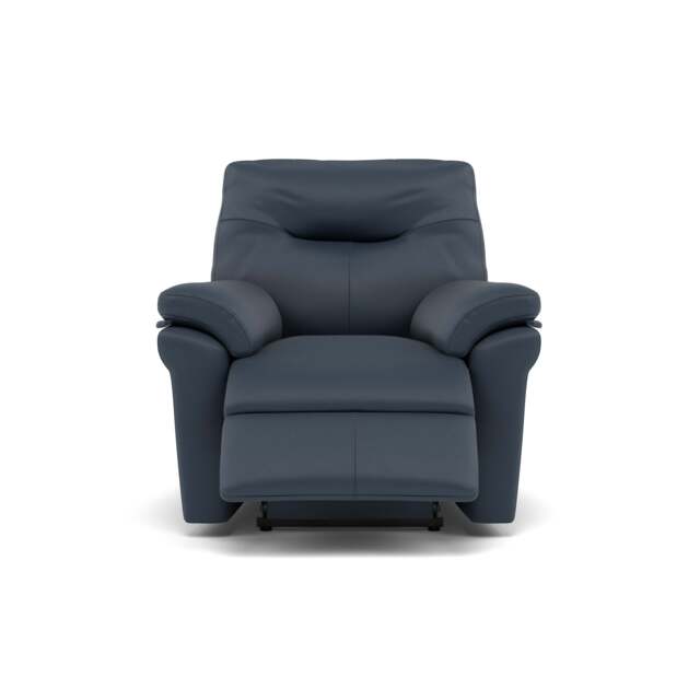 G Plan Seattle Recliner Armchair - Manual Recliner Chair Grade L - Manual Recliner - L851 Cambridge Navy - image 1