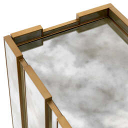 Eichholtz Nottingham Dresser Brushed Brass And Antique Mirror Glass - Dresser Brushed Brass Finish  Antique Mirror Glass - thumbnail 6