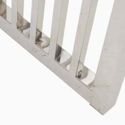 Napoli Coffee Table - Coffee Table Clear Glass / Stainless Steel - thumbnail 4