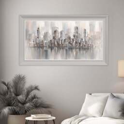 New York Skyline Framed Print - New York Skyline Framed Print - thumbnail 1