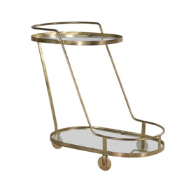 Dolly Gold Drinks Trolley