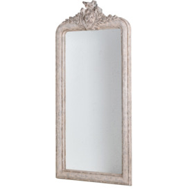Classic French Tall Crest Mirror