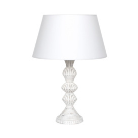 Blanc d'Ivoire Togo Lamp - Small - White