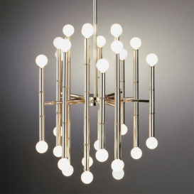 Meurice Rectangle Chandelier - Nickel