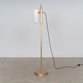 Schwung Odyssey Floor Lamp - Natural Brass
