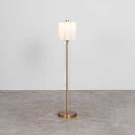 Schwung Odyssey Floor Lamp 6 - Natural Brass