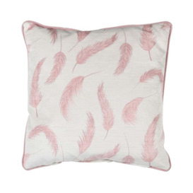 Pink Pampas Cushion