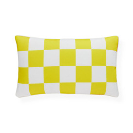 Jonathan Adler Checkerboard Rectangle Outdoor Cushion