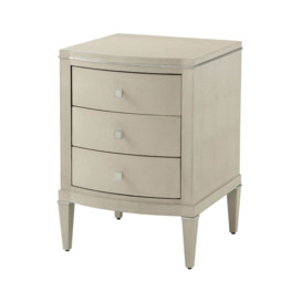 Theodore Alexander Adeline Bedside Table - Small - Overcast