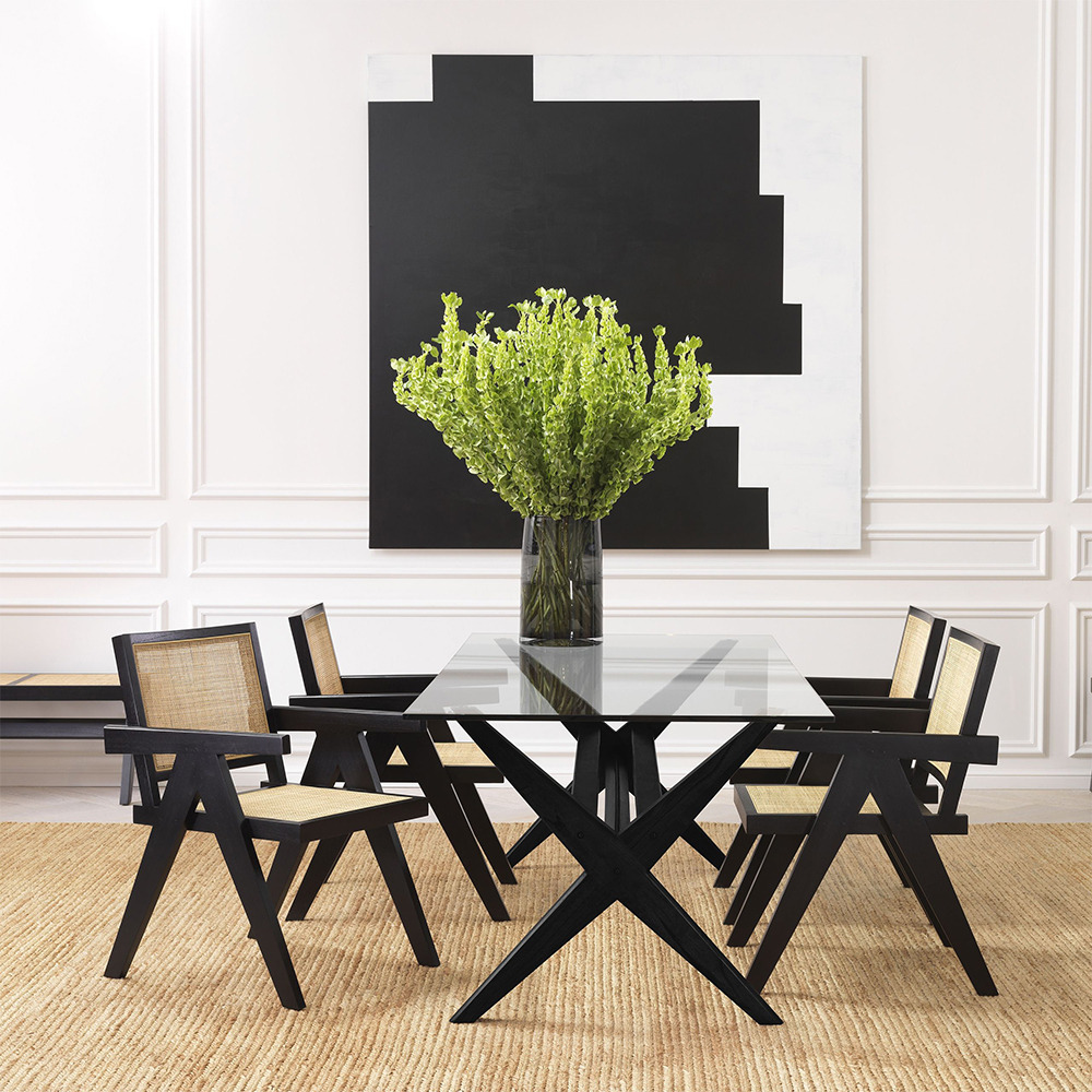 Eichholtz Aristide Dining Chair - Black (Brand New)
