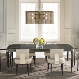 Caracole Trimmed Dining Table (Extendable)