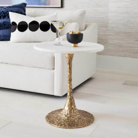 Uttermost Chiseled Side Table