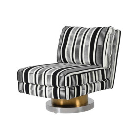 Gusto Swivel Chair - Monochrome
