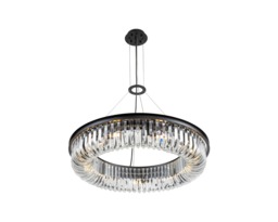 Nimbus Pendant Lamp - Bronze & Black/Clear