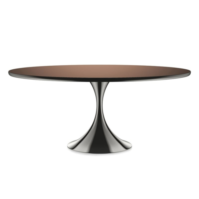 Semper Oval Dining Table - Bronze - 182 cm by Sweetpea & Willow ...