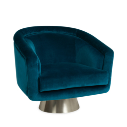 Bacharach Swivel Chair – Rialto Reef - thumbnail 2