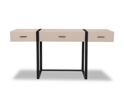 Almati Dressing Table - Mink/Matte Black