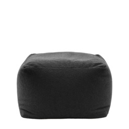 Montpellier Boucle Pouffe - Charcoal