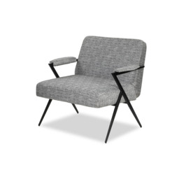 Ponti Occasional Chair - Artesan Black & White