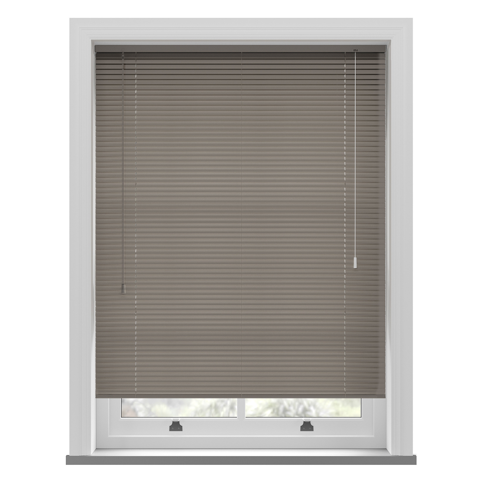 Turin 25mm Striped Taupe - image 1