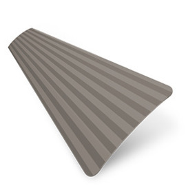 Turin 25mm Striped Taupe - thumbnail 2