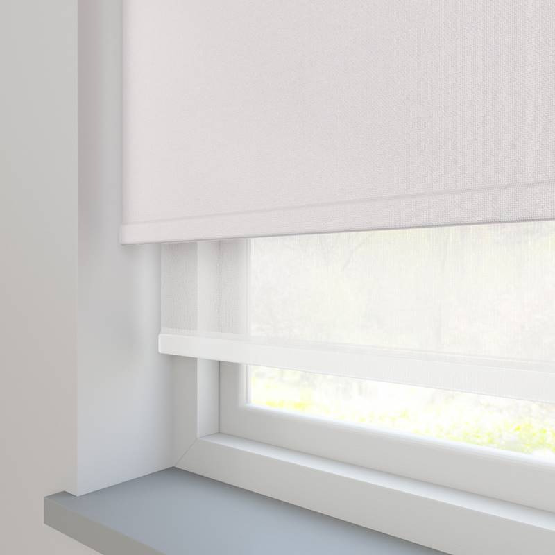 Como Tranquil and Nico Pure Double roller Blind - image 1