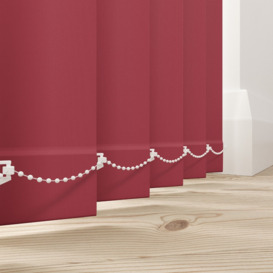 Bella Chilli Red Vertical Blinds - thumbnail 1