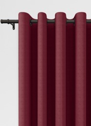 Saffron Crimson Eyelet Curtain