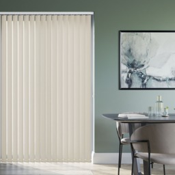 Bella Blackout Oyster Vertical Blind - thumbnail 2