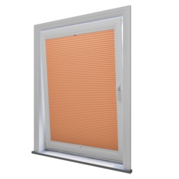 Honeycomb Blackout Orange Stick Fit Honeycomb Blind - thumbnail 2