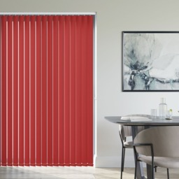 Bella Blackout Scarlet Red Vertical Blind - thumbnail 2